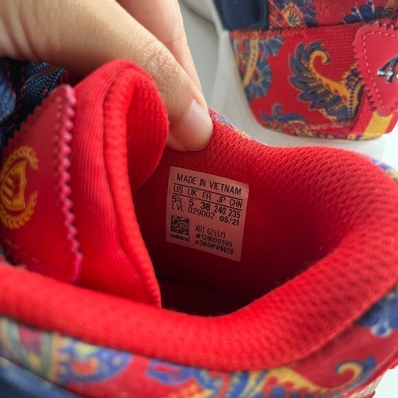 Adidas Basketball D.O.N. Issue #3 X Bel-Air Shoes Kids’ Size 5.5 Womens Size 7 - Picture 7 of 11